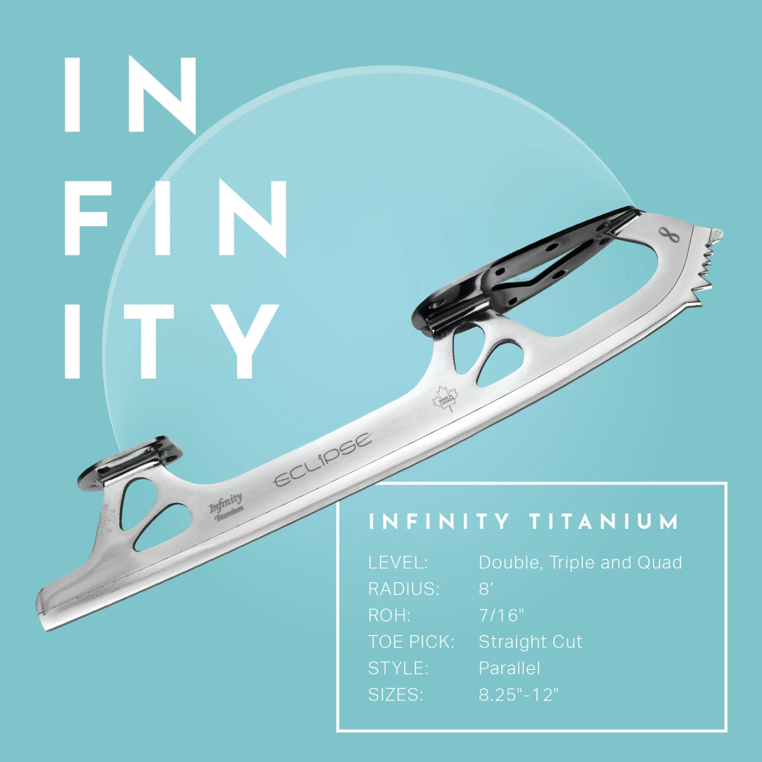 ECLIPSE INFINITY TITANIUM BLADE 3 ECLIPSE INFINITY TITANIUM BLADE - Image 3