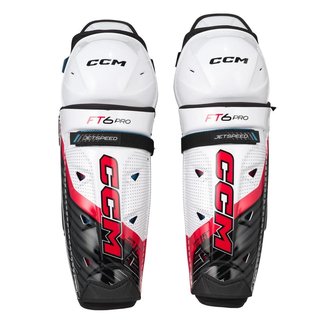 CCM JETSPEED FT6 PRO SHIN GUARDS - JR 1 CCM JETSPEED FT6 PRO SHIN GUARDS - JR