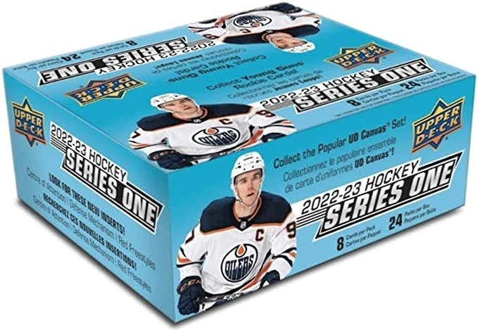 2022-2023 UPPER DECK SERIES ONE RETAIL BOX - 24 PACKS 1 2022-2023 UPPER DECK SERIES ONE RETAIL BOX - 24 PACKS