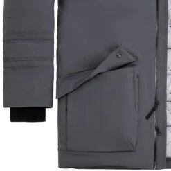 BAUER ULTIMT FAN HOODED PARKA MENS GRY 13 BAUER ULTIMT FAN HOODED PARKA MENS GRY -Professional Skate Service image 89